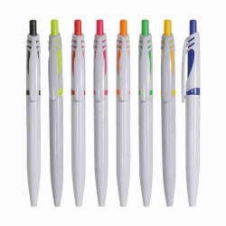 Πλαστικό στυλό Click 8 χρωμάτων B 653 